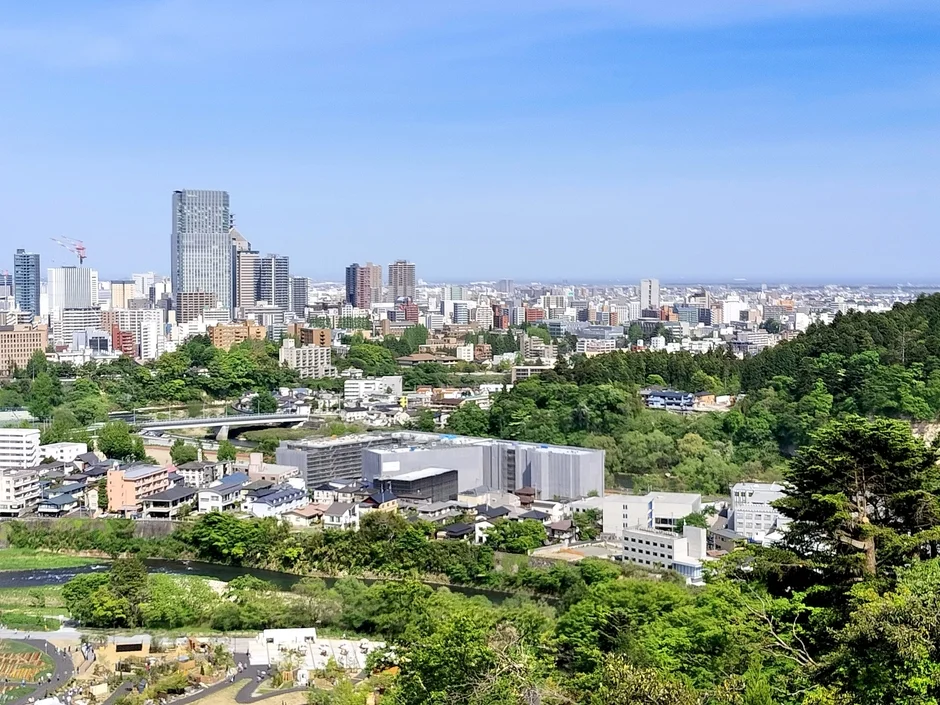 仙台の街並み
