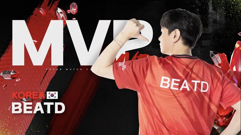 韓国チームMVP BEATD選手
