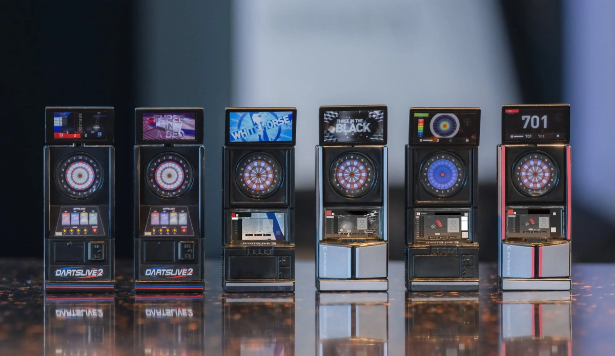 ミニチュアダーツマシン