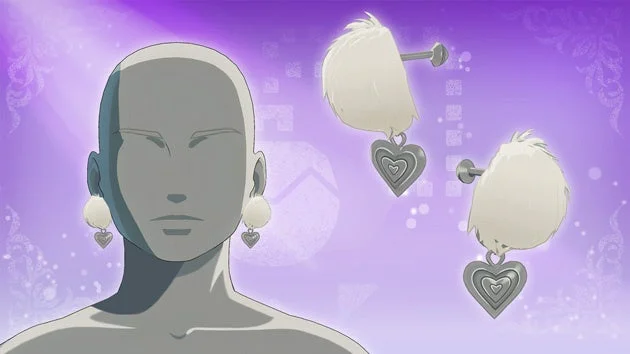 ぽんぽんピアス