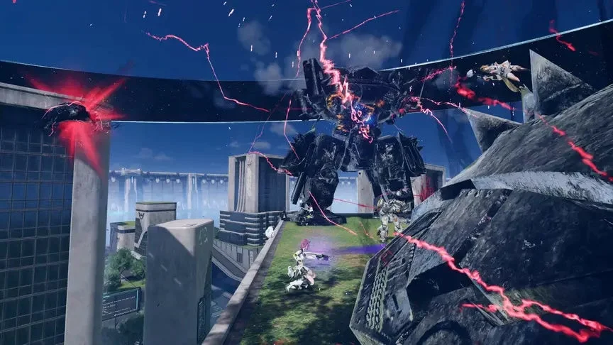 ロボット、メカ、戦闘、巨大ボス