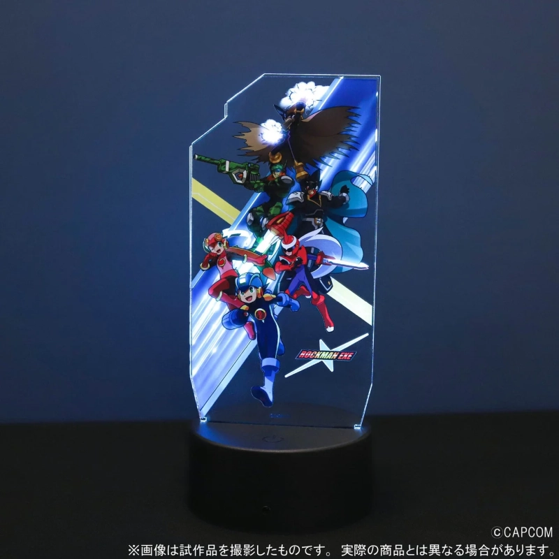ロックマンエグゼ イルミナスタンド 発光イメージ