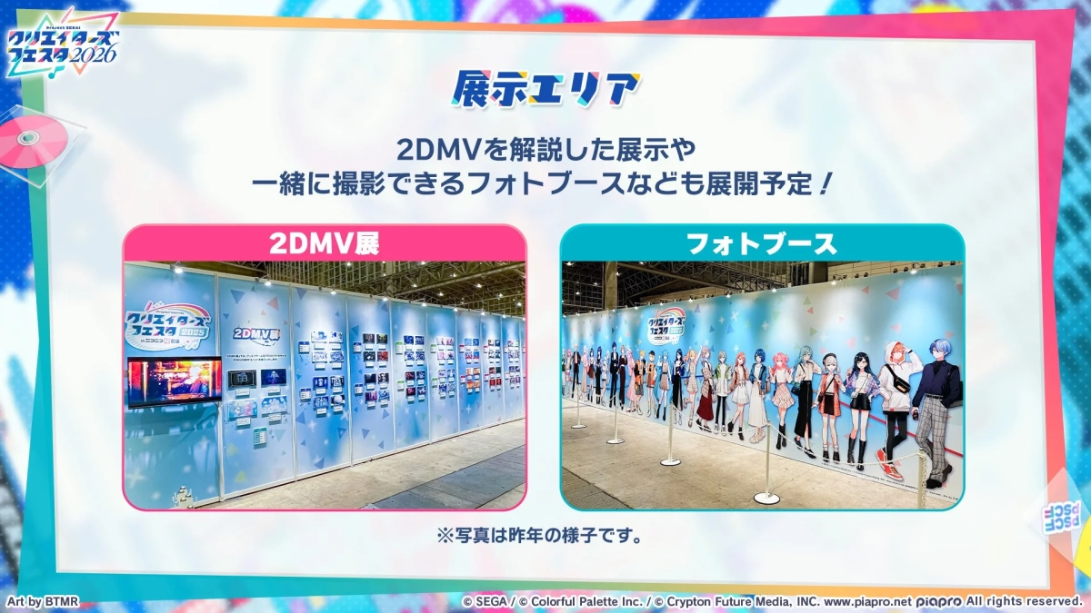 展示エリアの紹介