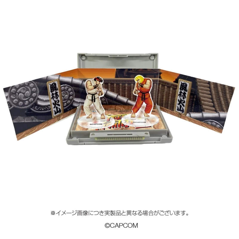 リュウとケンのジオラマ