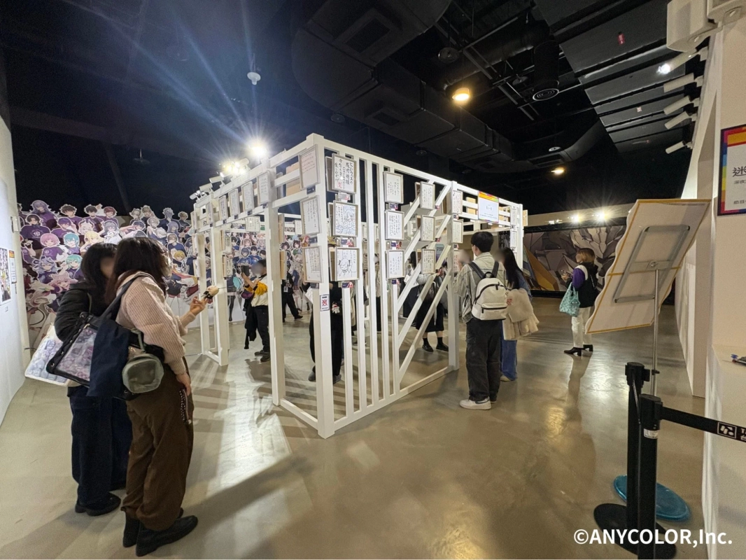 にじさんじフェス展 TAIPEIの屋内イベント会場