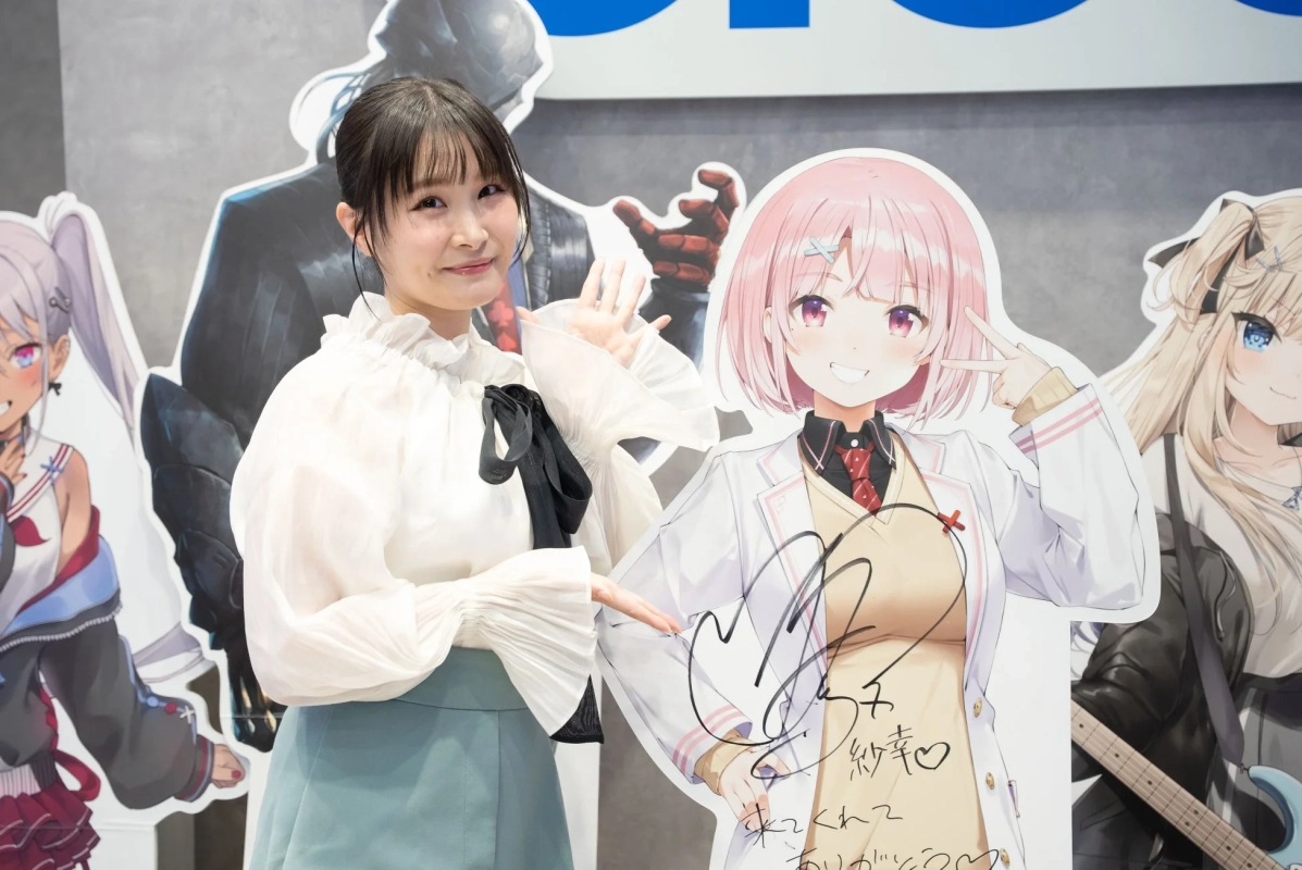 相良茉優さんと吉良紗幸パネル