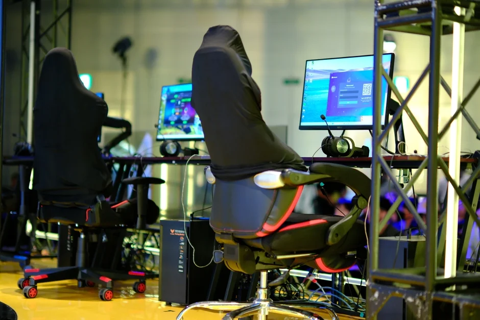 ゲーミングイベント会場の様子