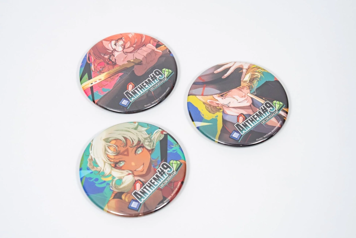 ANTHEM#9 オリジナル缶バッジマグネット3種セット