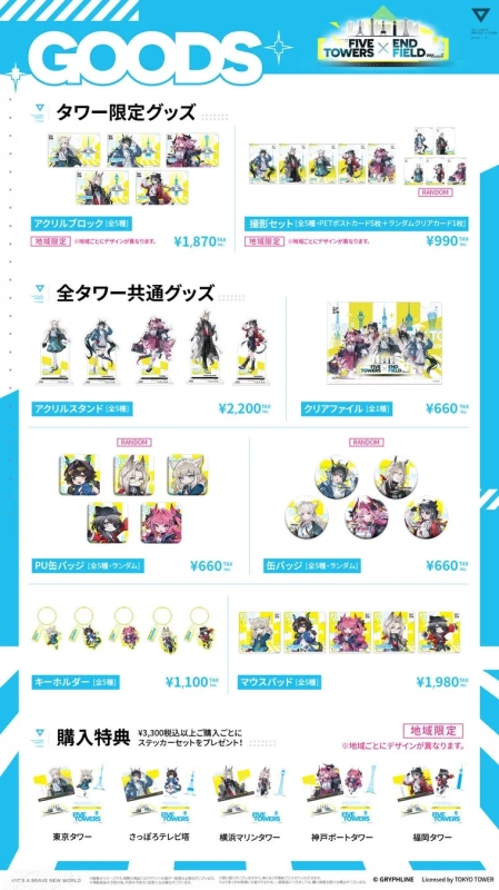 コラボ限定グッズ