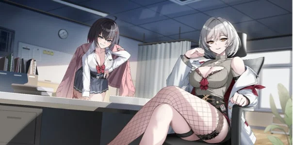 エリスのオフィスルック