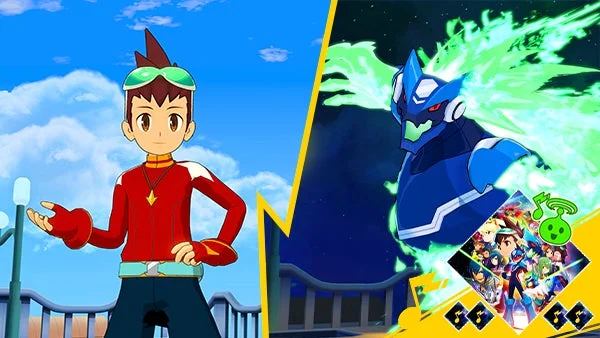 流星のロックマン キャラクターイラスト