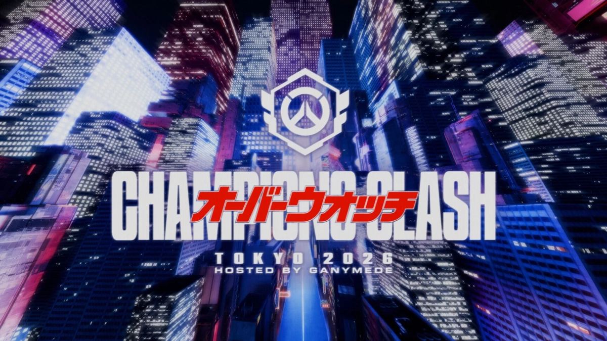 CHAMPION CLASH オーバーウォッチ TOKYO 2026のタイトル画面