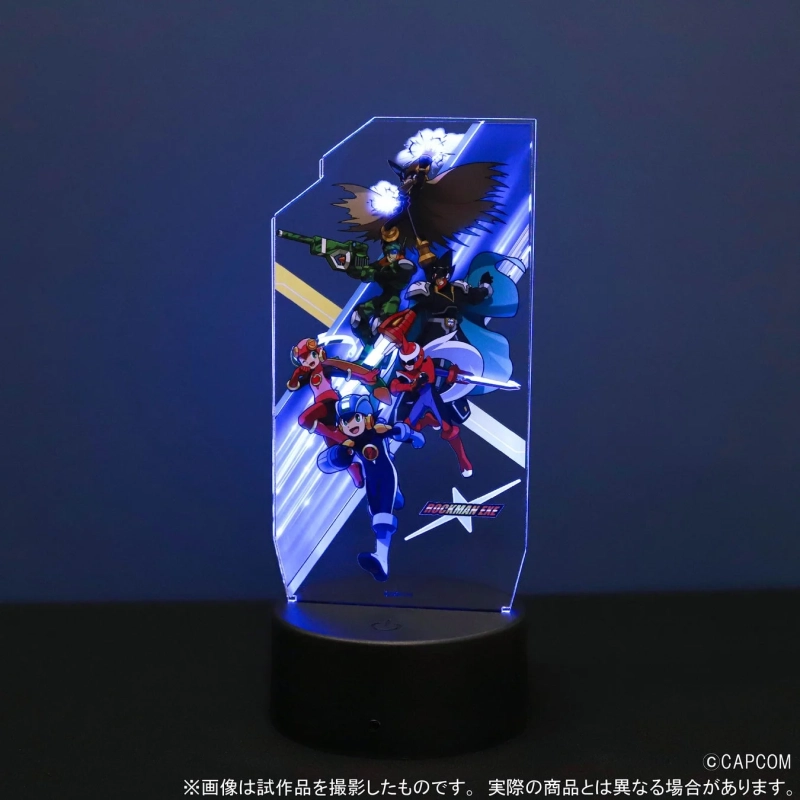 ロックマンエグゼ イルミナスタンド 点灯イメージ