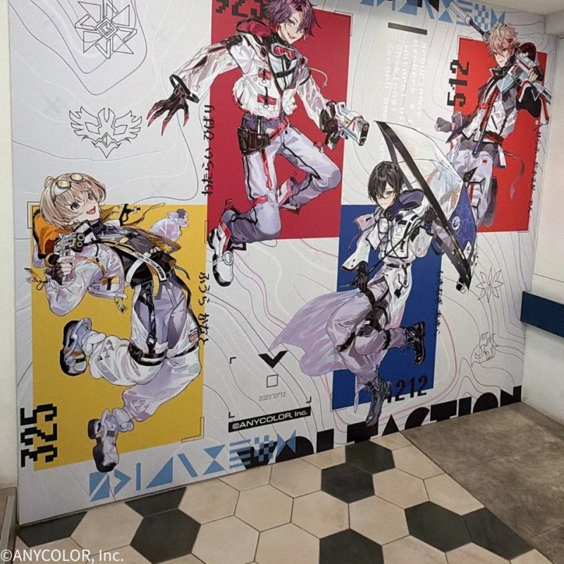 ANYCOLOR, Inc.の壁画、にじさんじVOLTACTION
