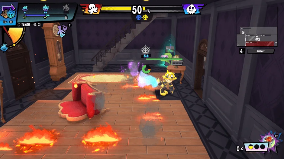 ゲームプレイ画面4