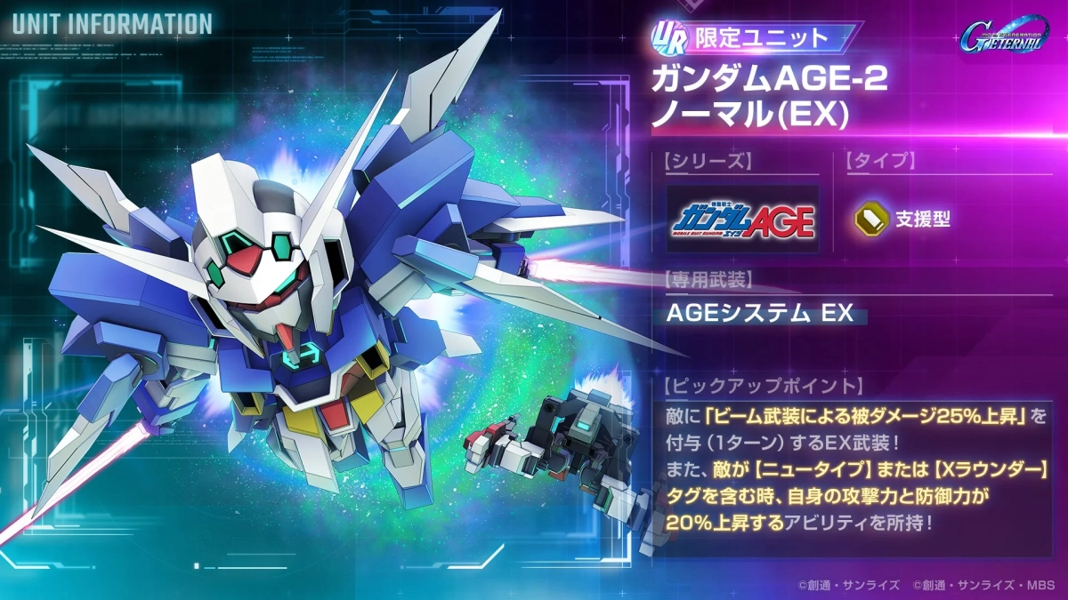 ガンダムAGE-2 ノーマル(EX)