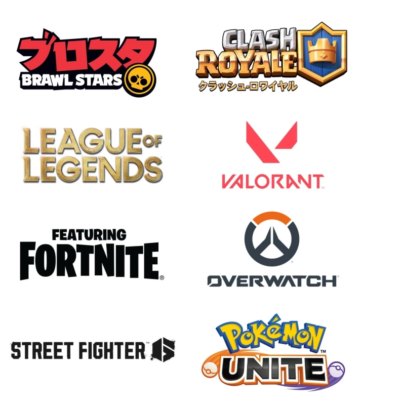 人気ゲームロゴ