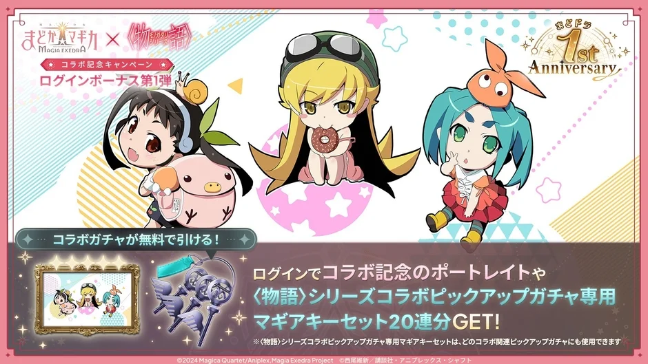 コラボ記念ログインボーナス第1弾告知