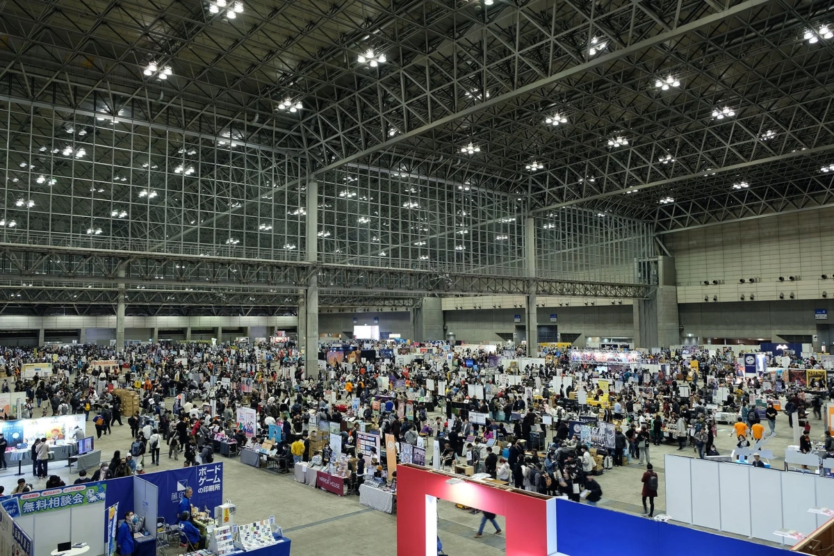 ゲームマーケット会場の様子