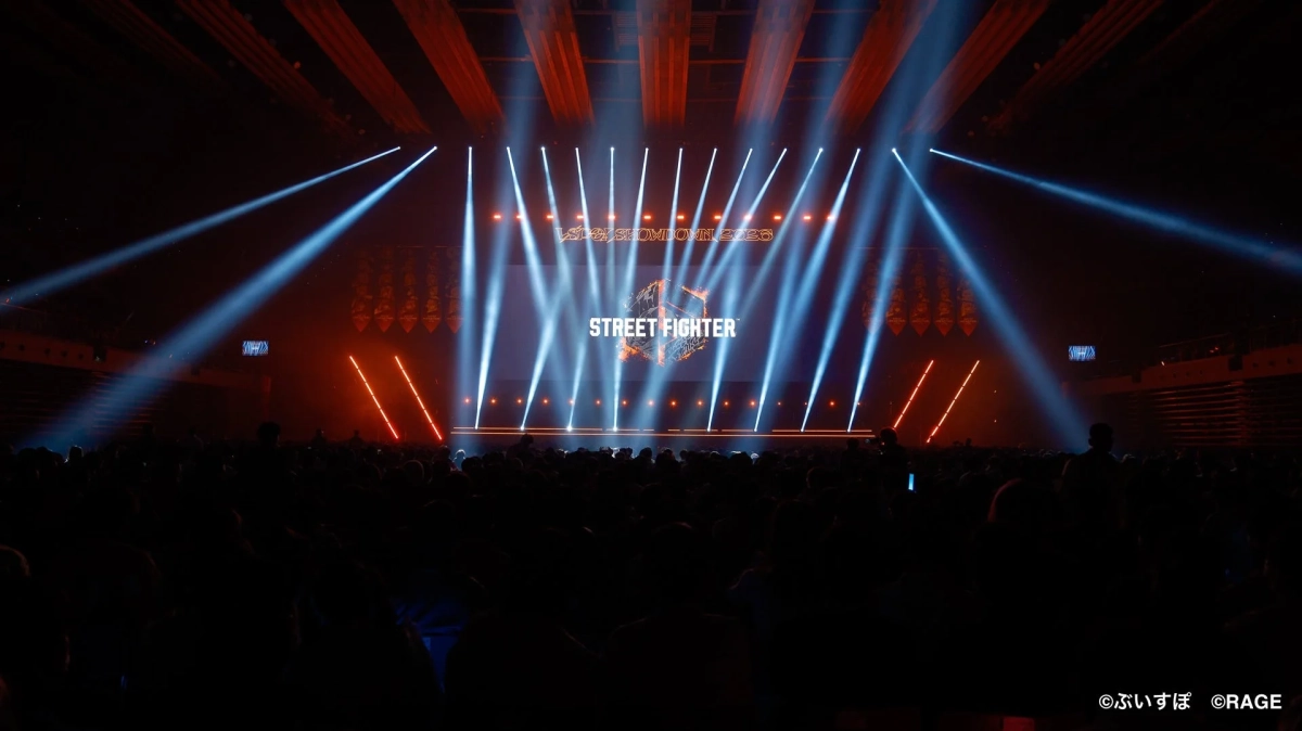ストリートファイターのステージと観客