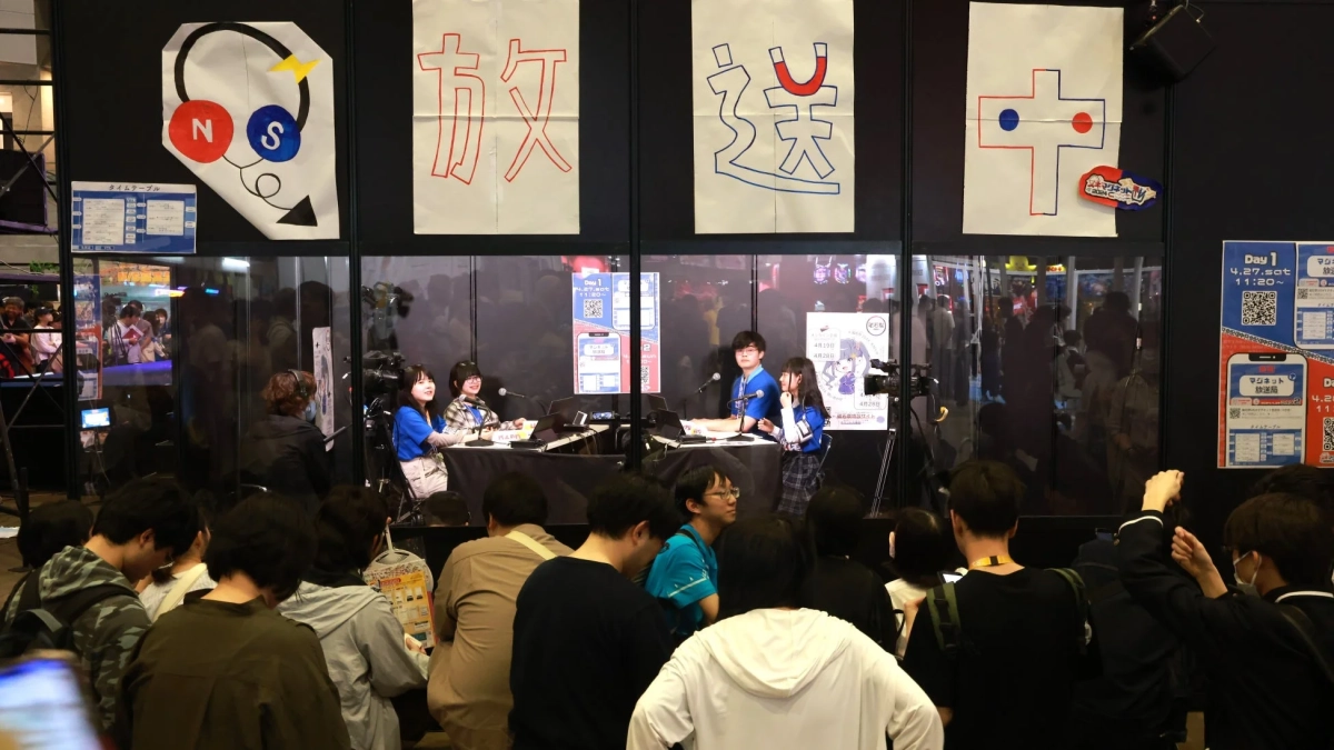 イベント生放送の様子