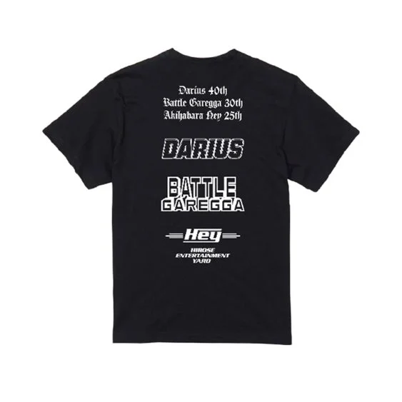 バトルガレッガ×ダライアス Hey25周年記念コラボTシャツ