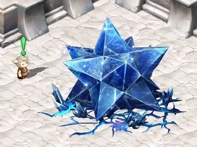 星形クリスタルとキャラクター