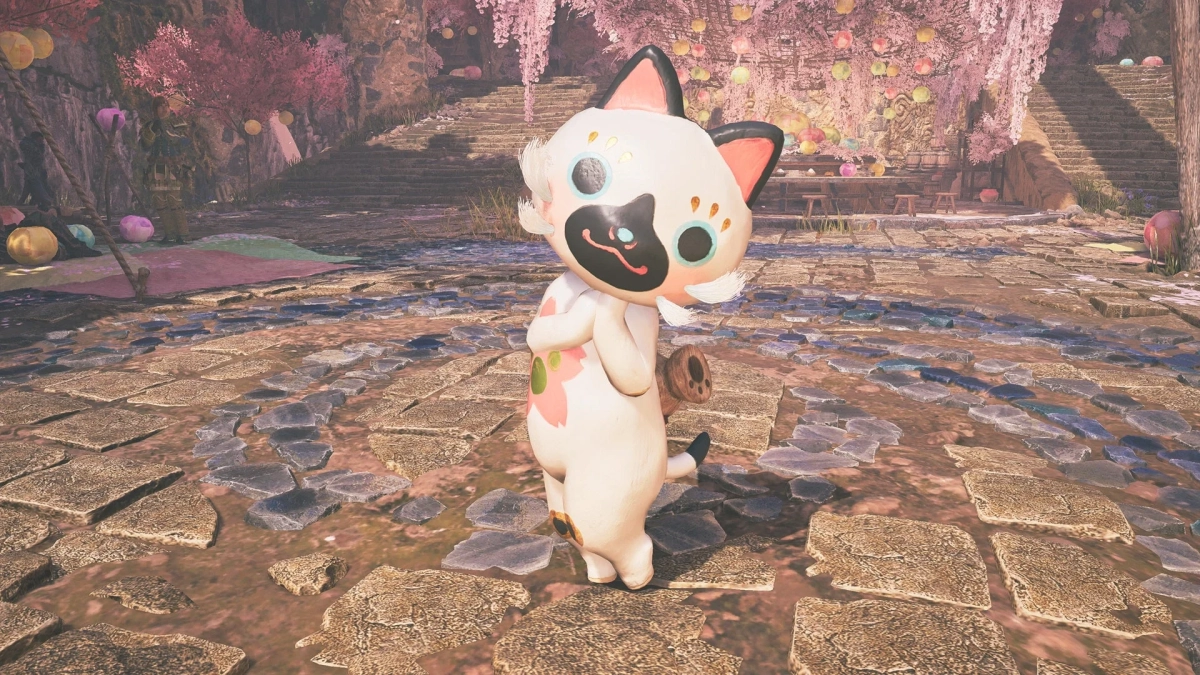 花舞の儀のアイルー