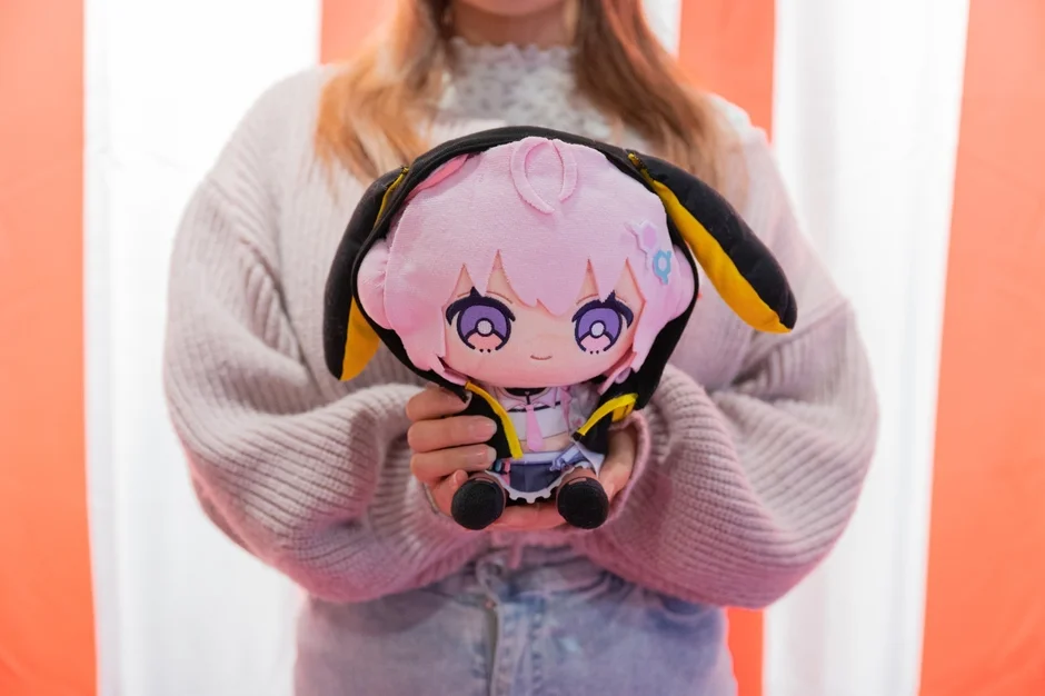 特別公演の様子（グッズを持った参加者の手元）