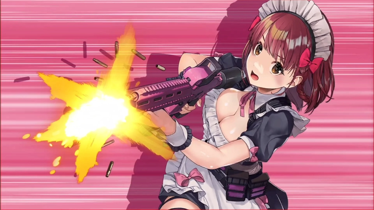 必殺技発動中のメイド