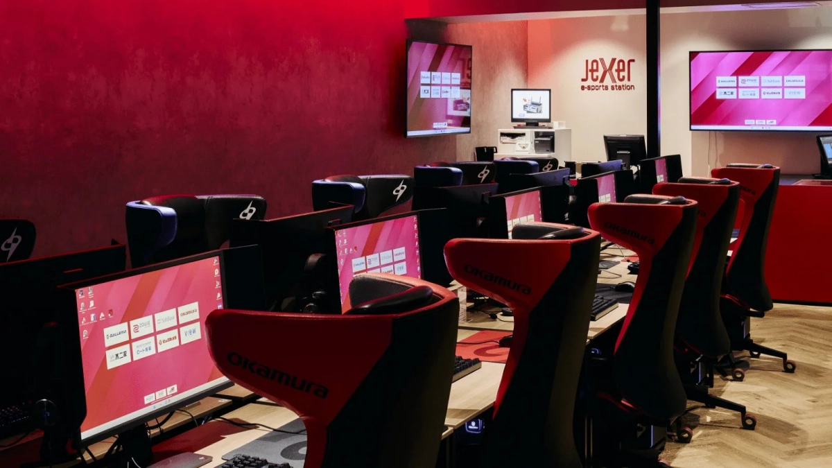 eスポーツステーションの内部