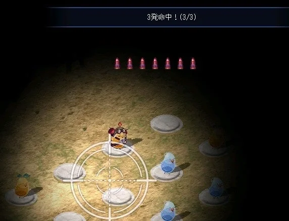 シューティングゲーム画面