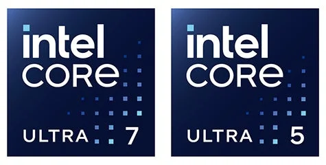 Intel Core Ultra 7/5ロゴ