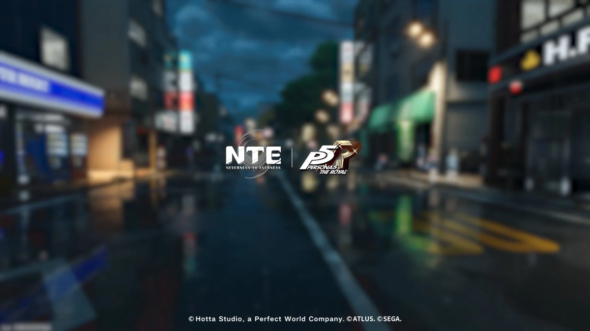 NTEとペルソナ5 ザ・ロイヤルのコラボ告知
