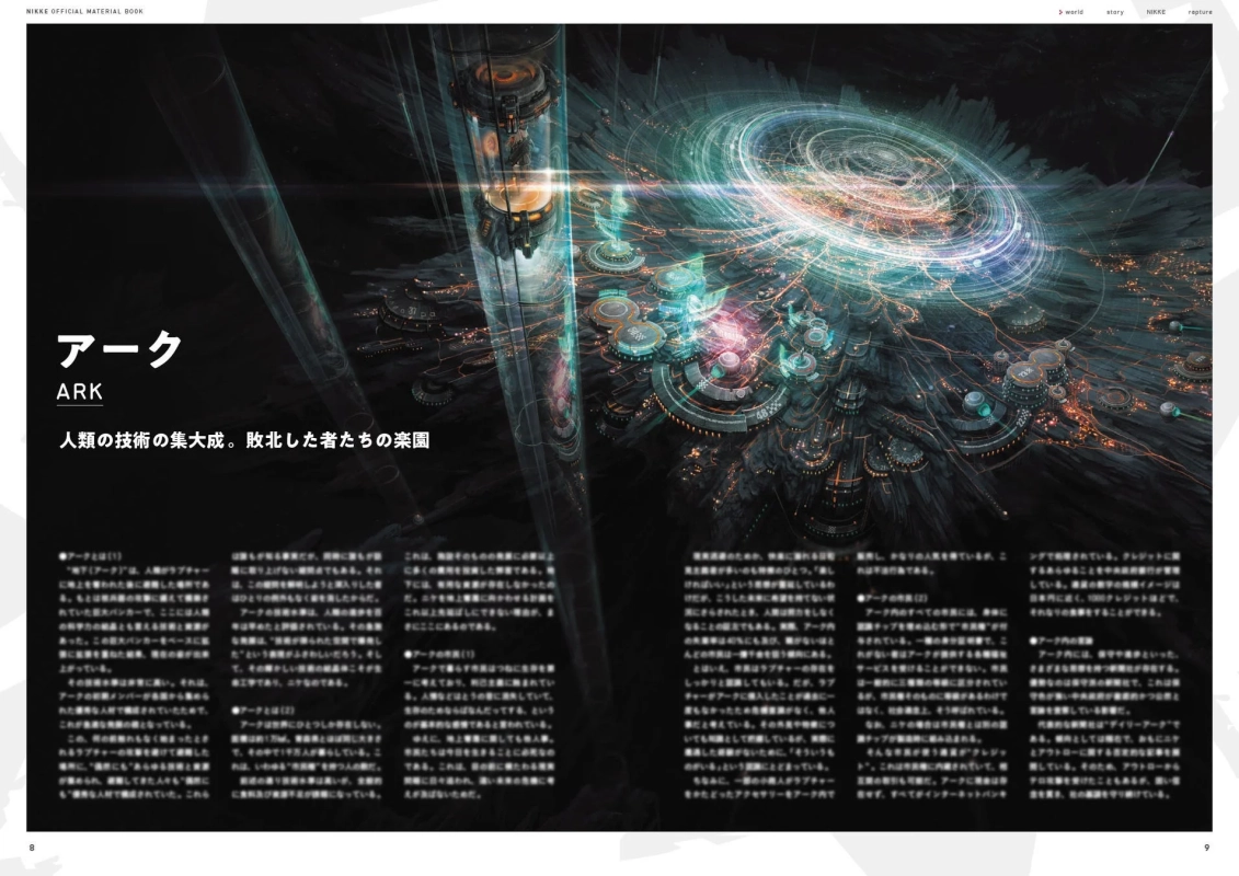 アークの世界設定