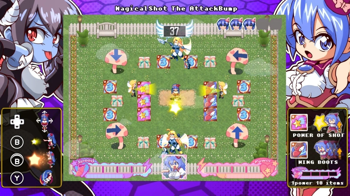 ゲームプレイ画面1