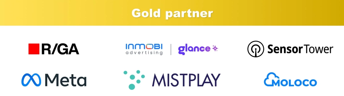 Gold partner logos