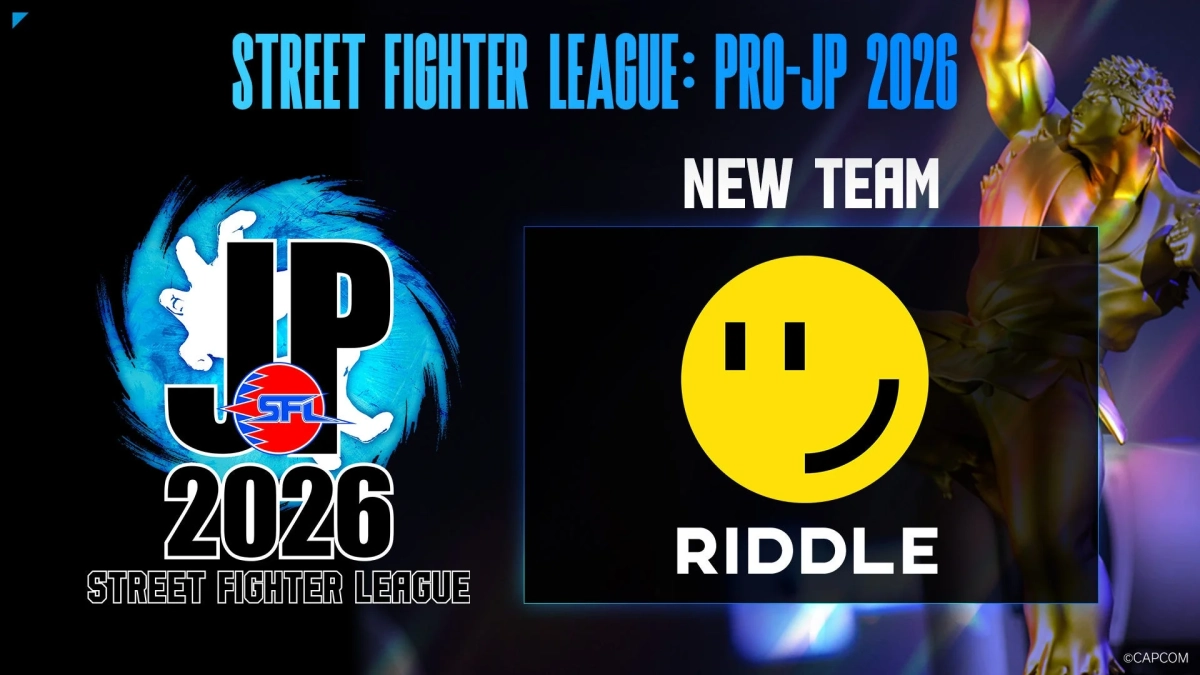 STREET FIGHTER LEAGUE: PRO-JP 2026 NEW TEAM RIDDLE