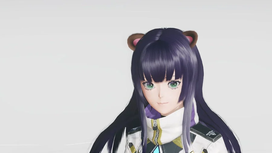 狸モチーフの丸みを帯びた耳の少女