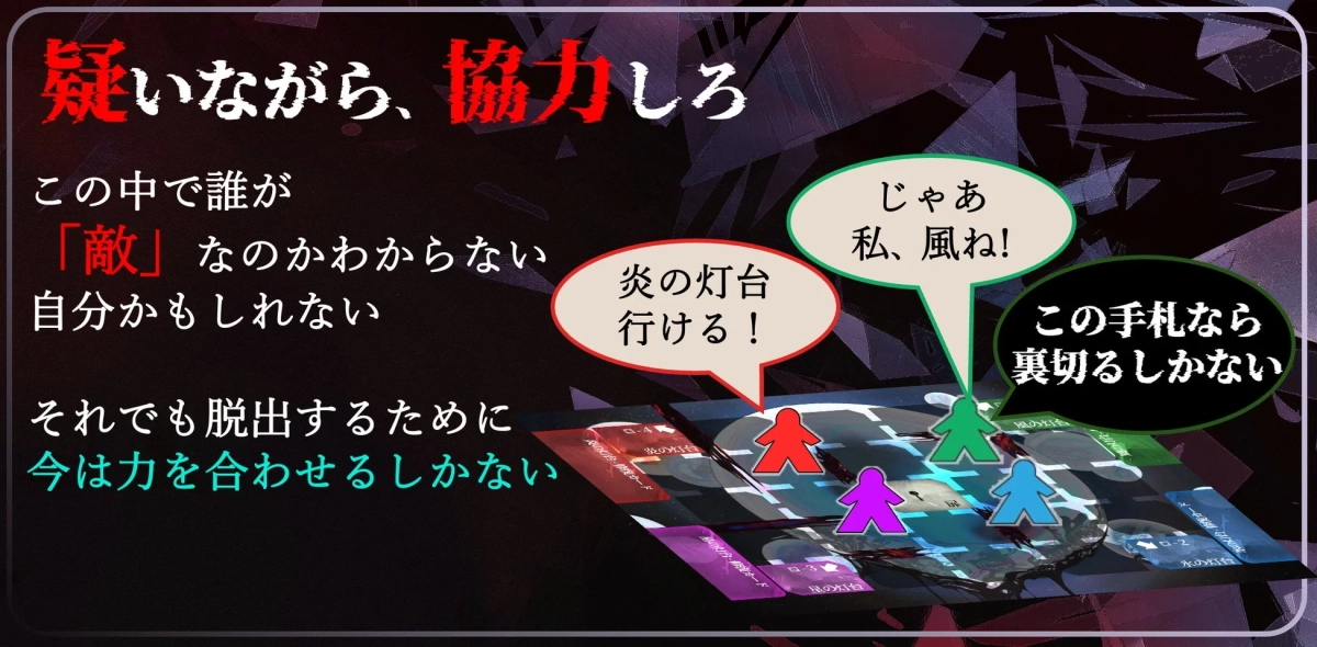 疑いながら協力する