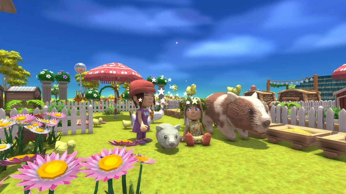 Dinkum ゲームプレイ画面