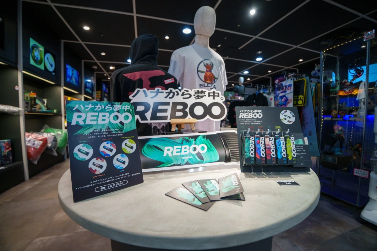 REBOO製品展示