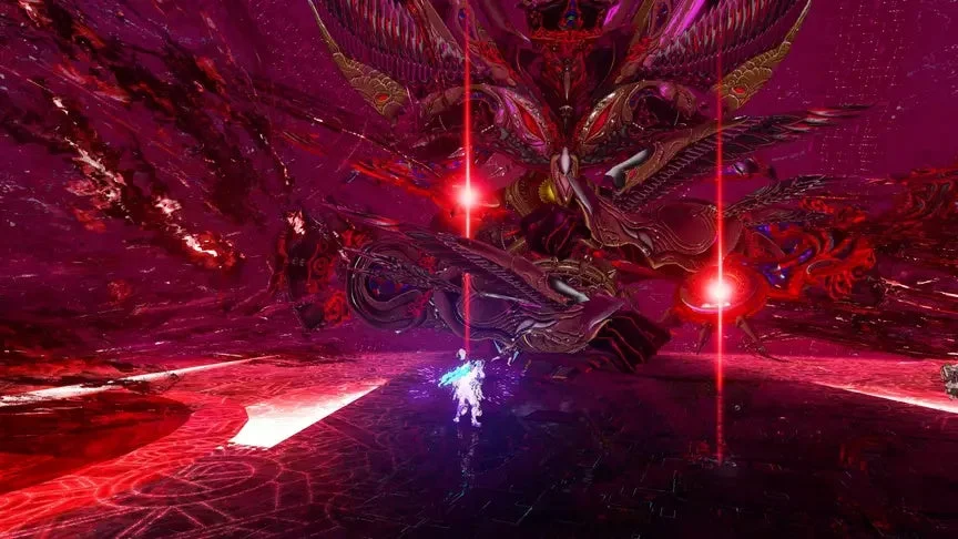 ボスと小さなキャラクター戦闘