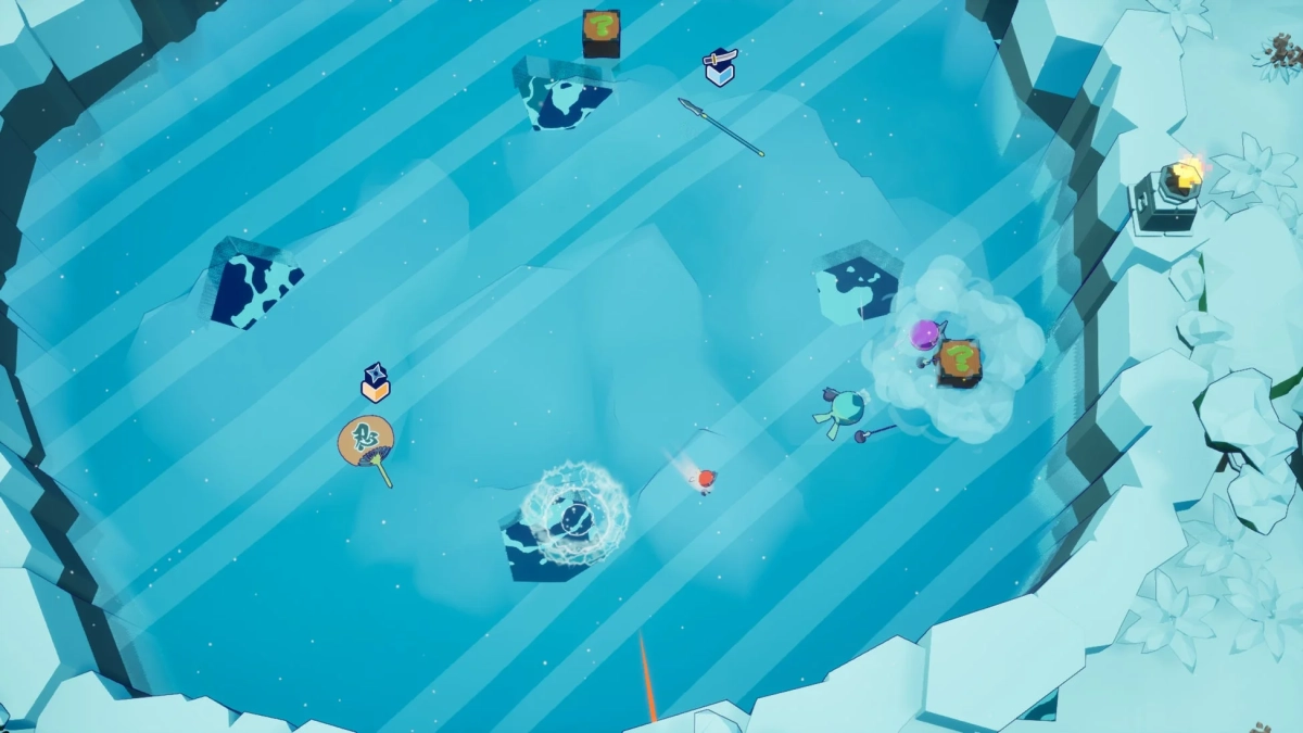 穴ぼこスケートリンク俯瞰