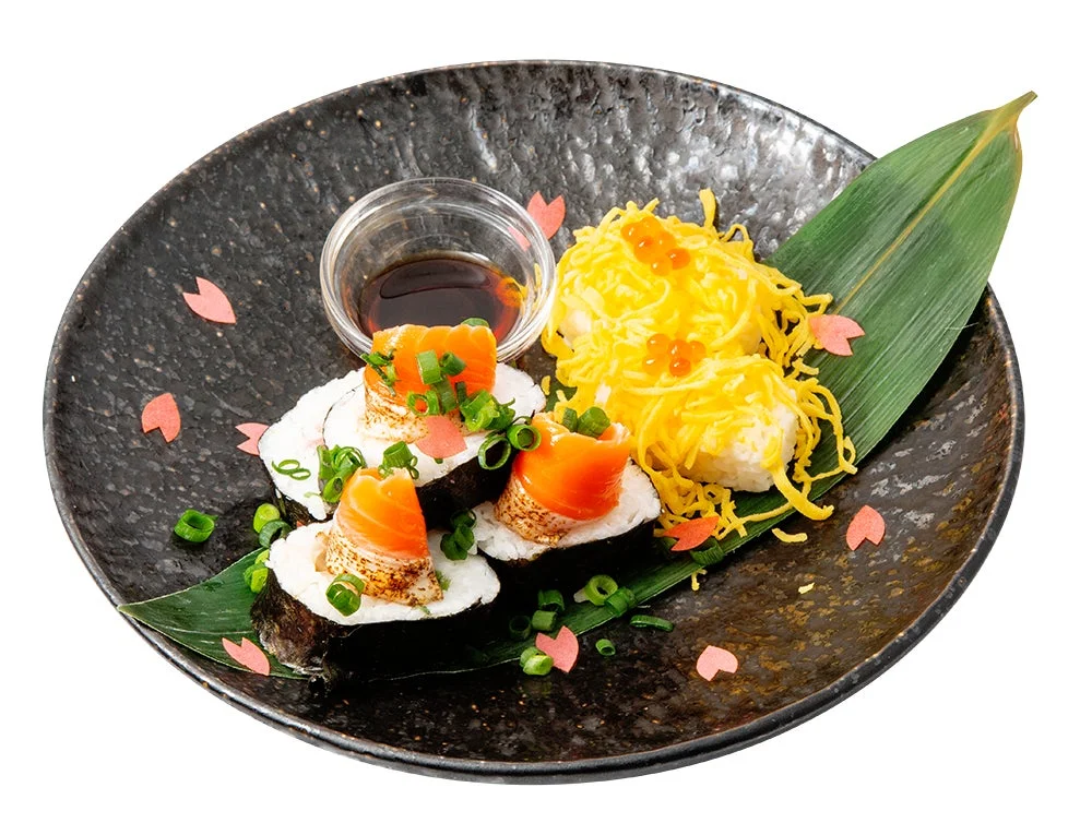華やかな創作寿司