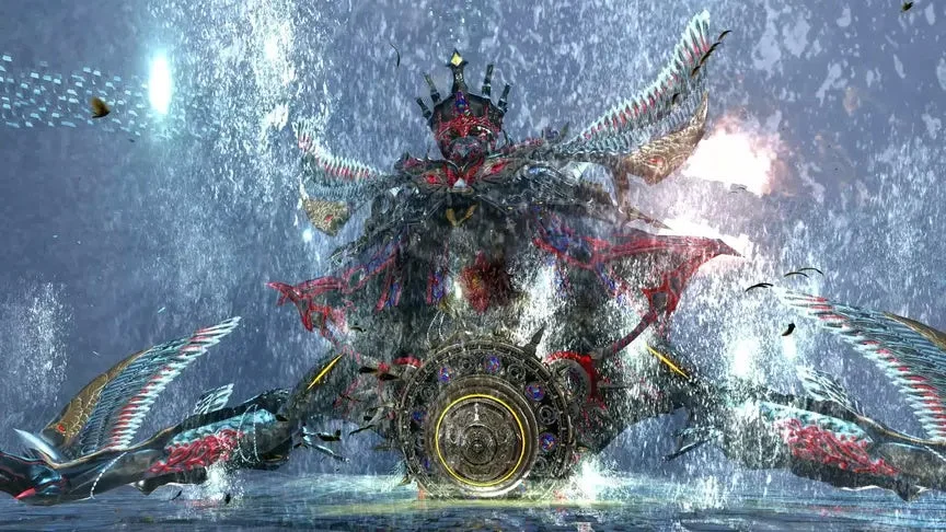 巨大なボスキャラクター