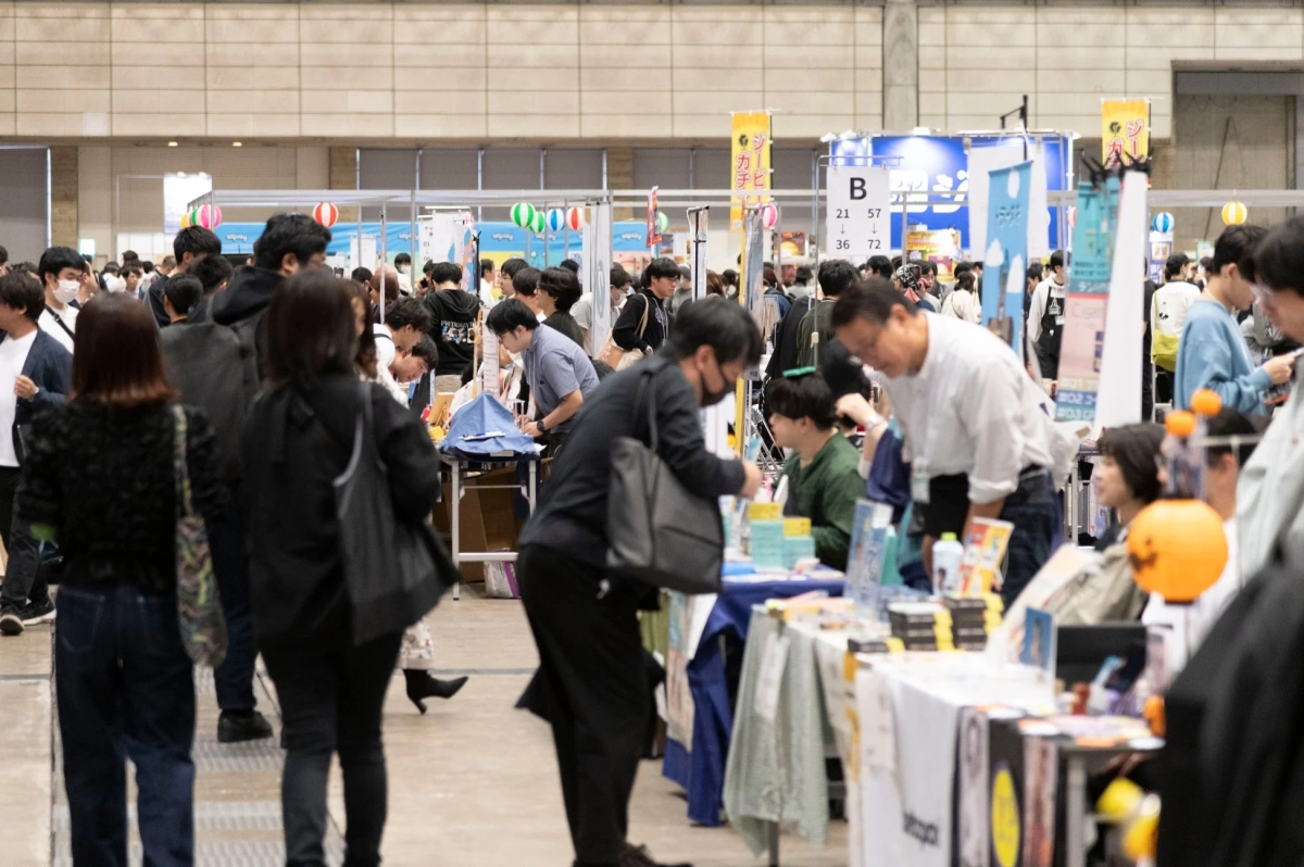 賑わうゲームマーケット会場