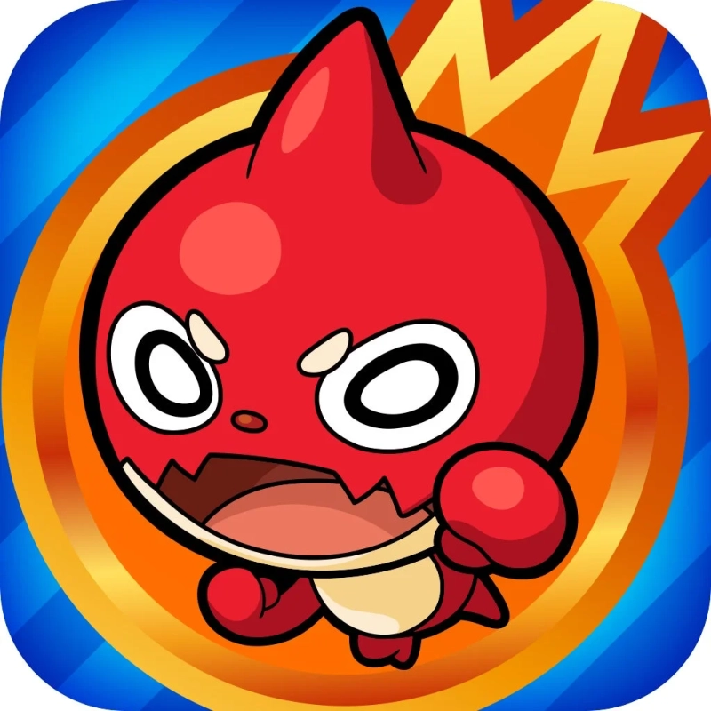 赤いキャラクター