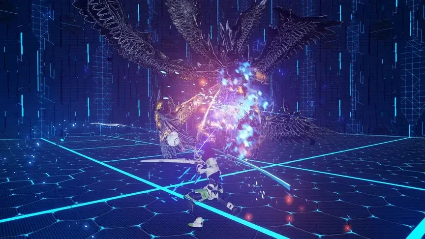 ゲーム内の戦闘シーン