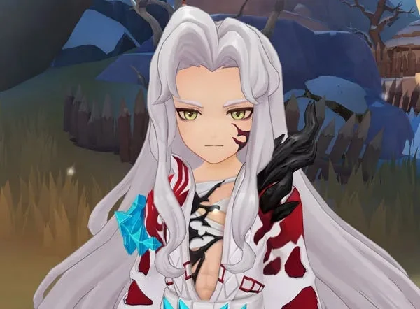 白髪男性キャラクター